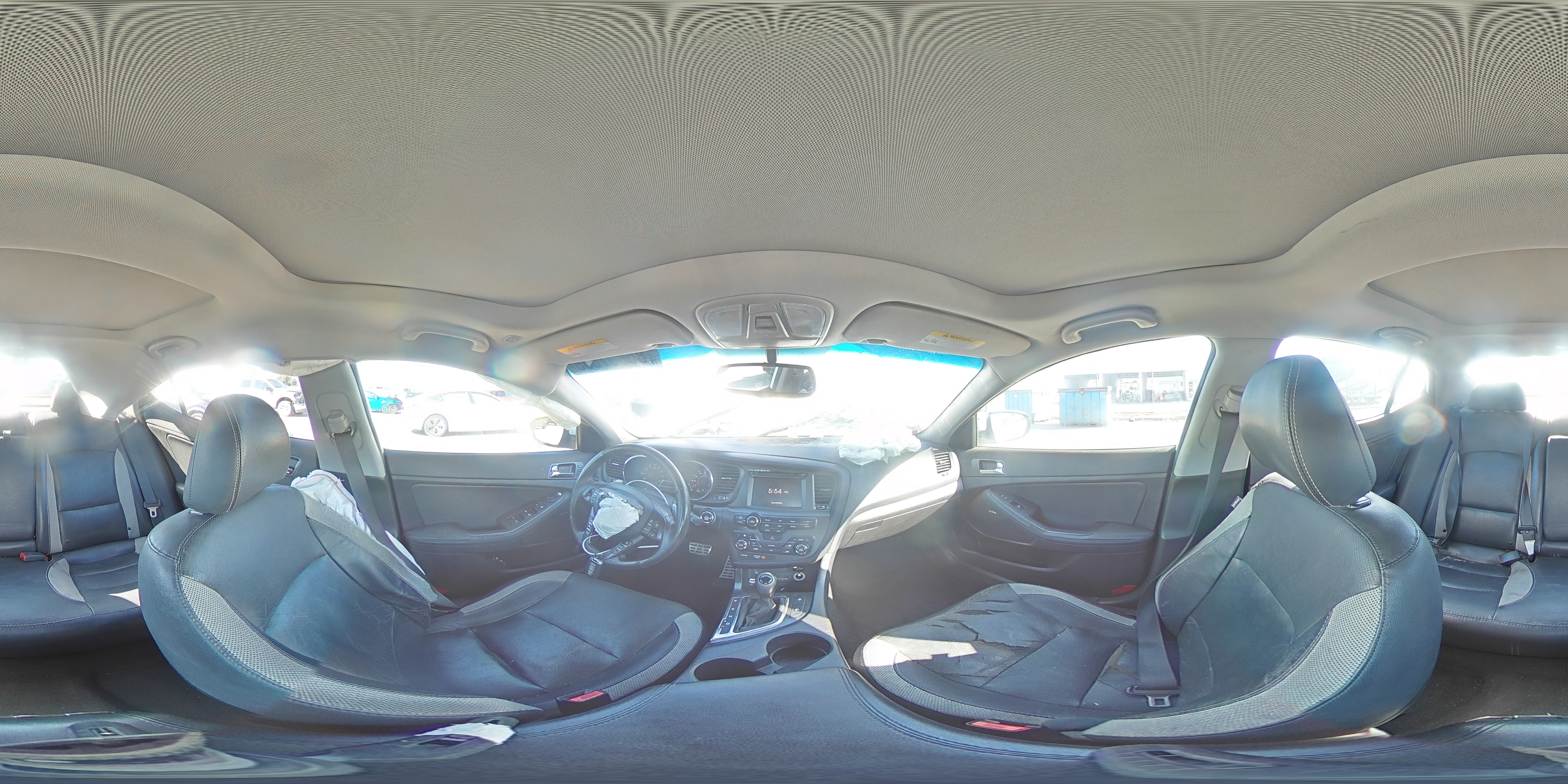 2012 Kia Optima Sx VIN: 5XXGR4A64CG076614 Lot: 86897535