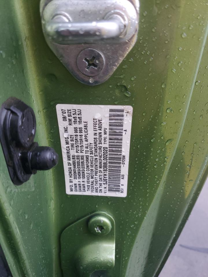 2008 Honda Element Lx VIN: 5J6YH18388L002020 Lot: 81993565