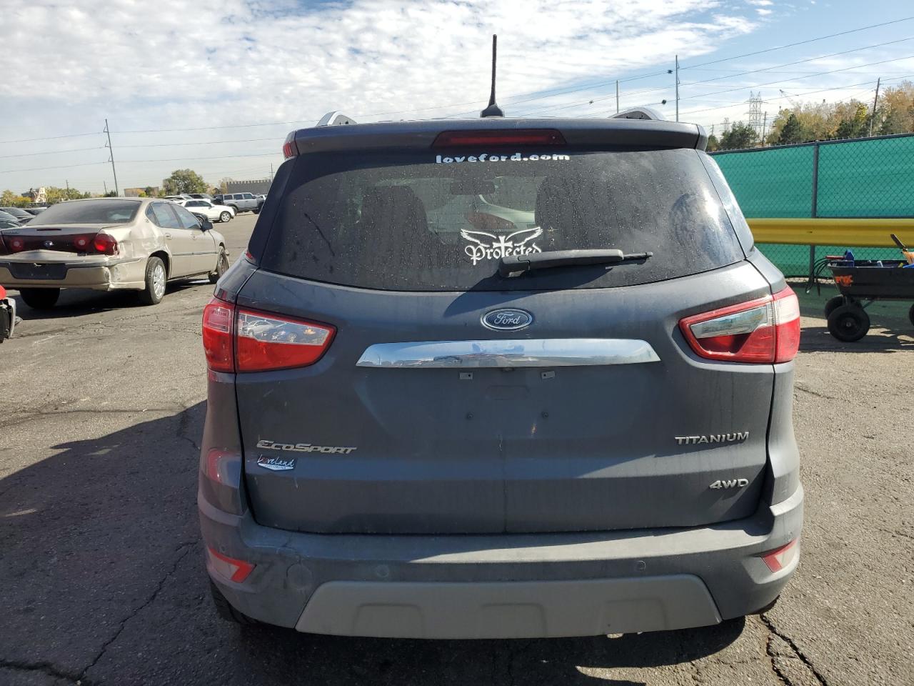 2020 Ford Ecosport Titanium VIN: MAJ6S3KL8LC351471 Lot: 89562715