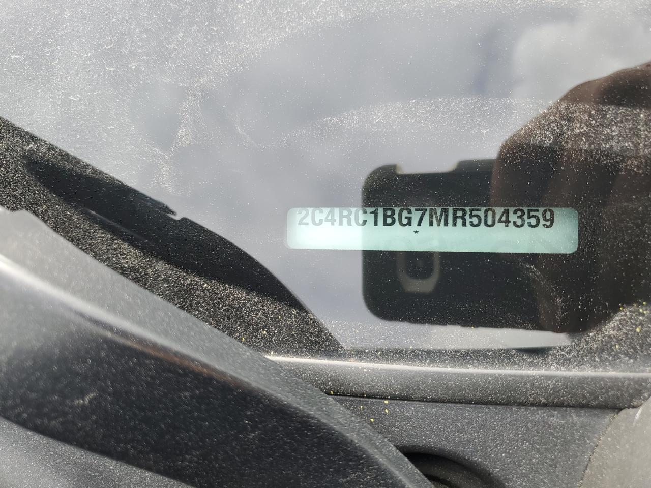 2021 Chrysler Pacifica Touring L VIN: 2C4RC1BG7MR504359 Lot: 87032985