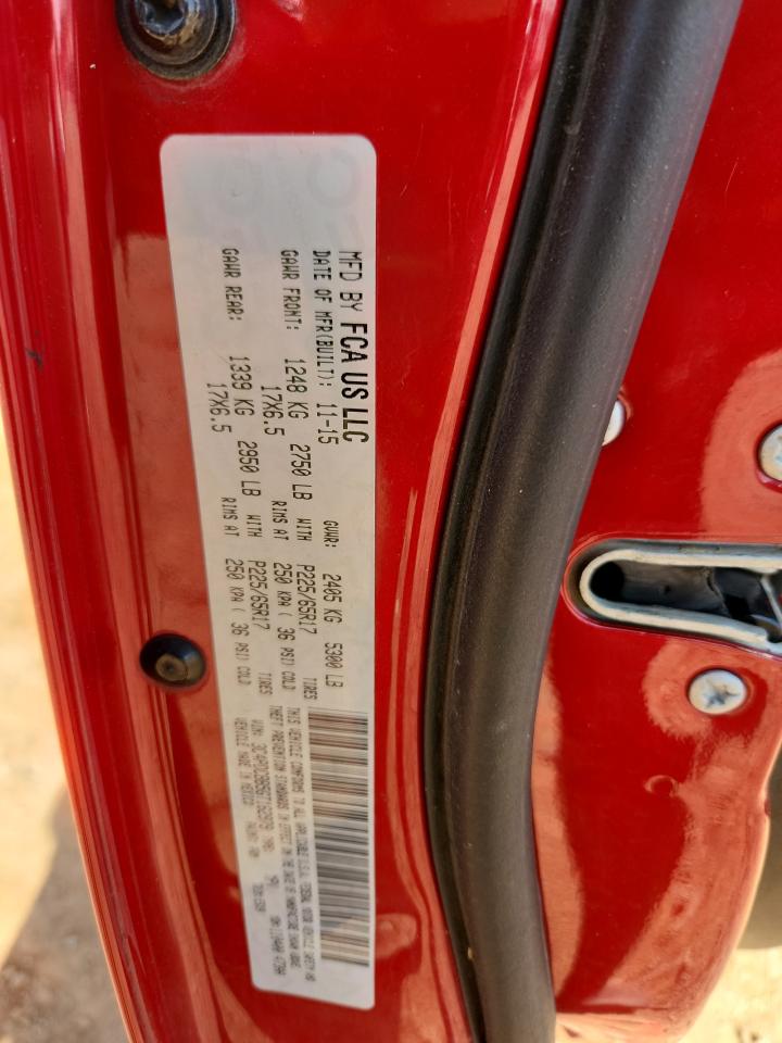 2016 Dodge Journey Sxt VIN: 3C4PDCBB5GT162979 Lot: 84481125