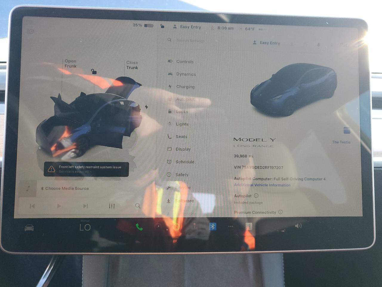 2024 Tesla Model Y VIN: 7SAYGDED2RF197207 Lot: 86707025