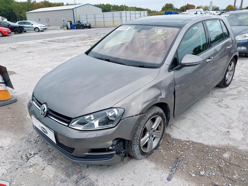 2014 VOLKSWAGEN GOLF 1.6 TDI 105 MATCH 5DR DSG for sale at Copart ST HELENS