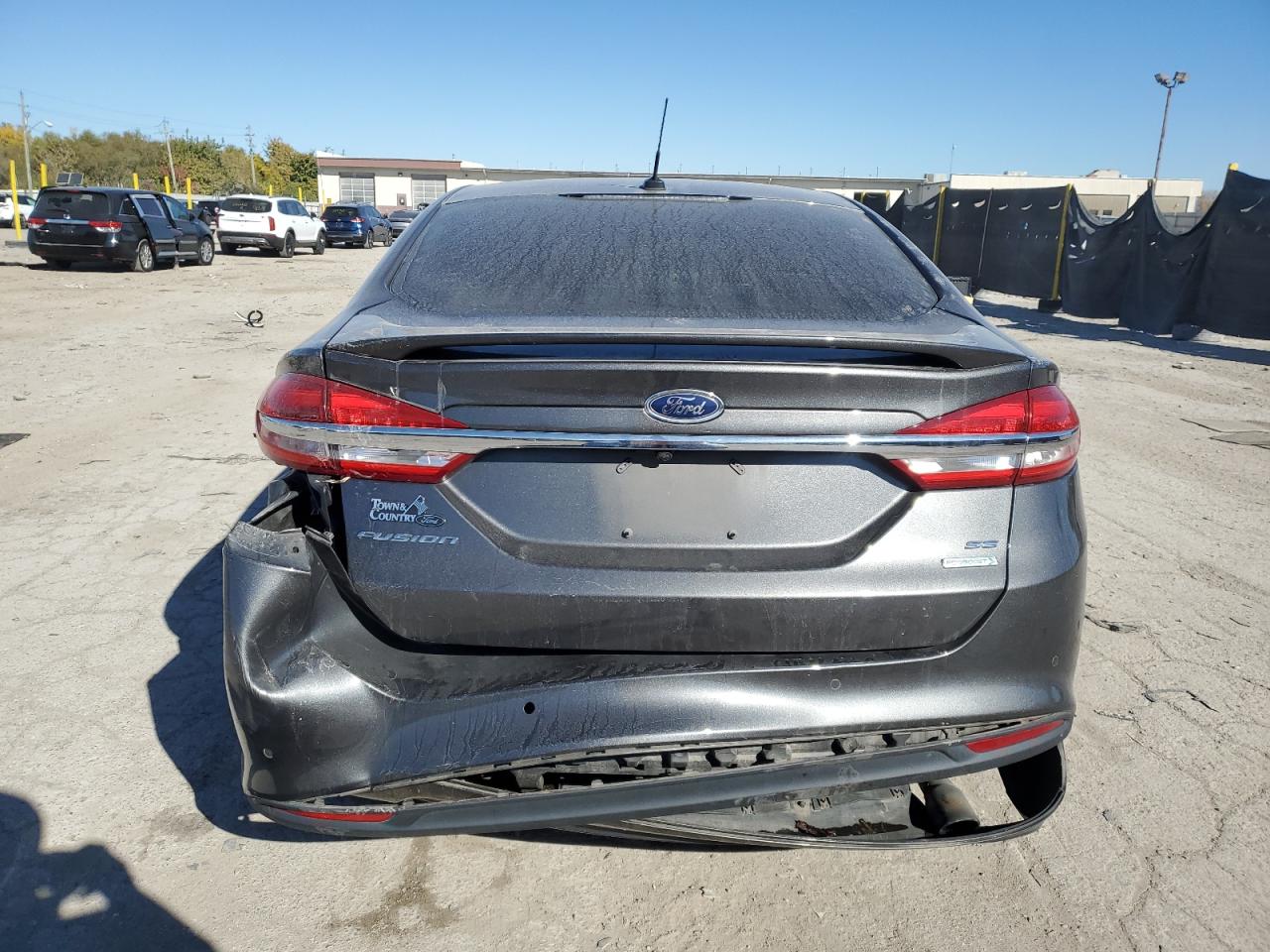 2018 Ford Fusion Se VIN: 3FA6P0HD3JR202173 Lot: 82687325