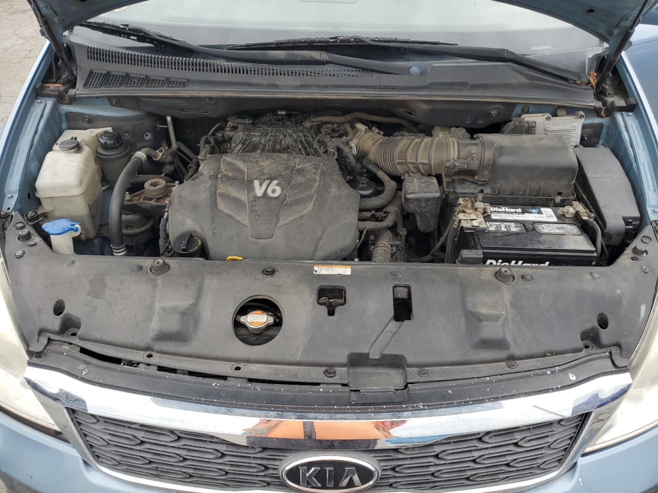 2011 Kia Sedona Lx VIN: KNDMG4C76B6409696 Lot: 85484275