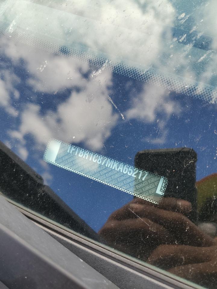 2021 Ford Transit Delivery Van VIN: 1FTBR1C87MKA65217 Lot: 87060085