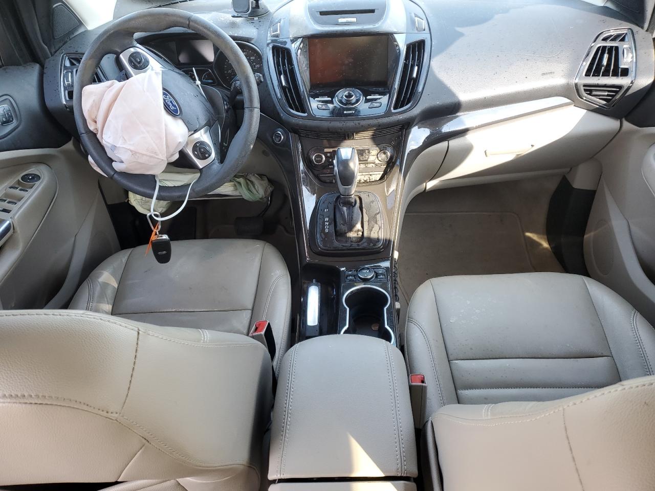 2015 Ford Escape Titanium VIN: 1FMCU0JX3FUB35533 Lot: 90986275