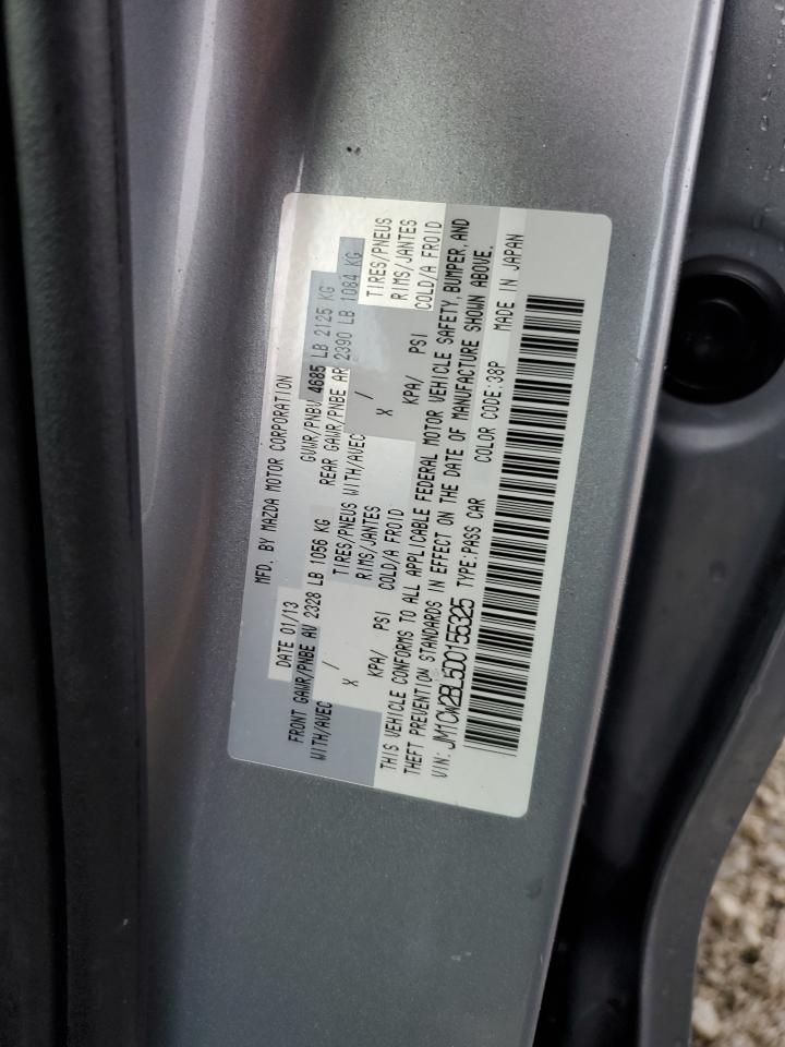 2013 Mazda 5 VIN: JM1CW2BL5D0155325 Lot: 82384645