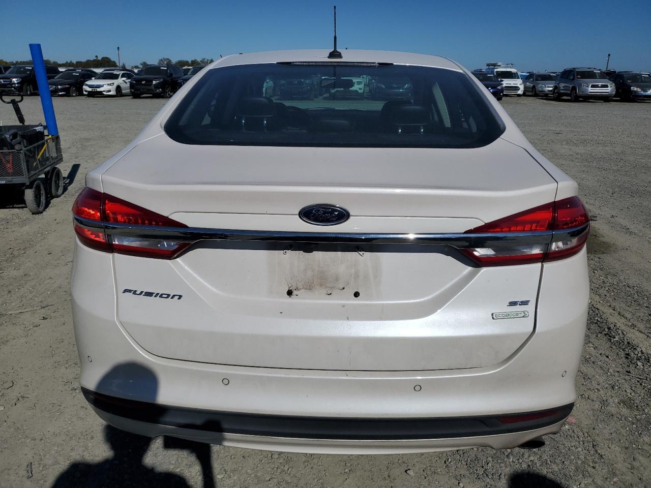 2017 Ford Fusion Se VIN: 3FA6P0HD1HR408117 Lot: 82599815