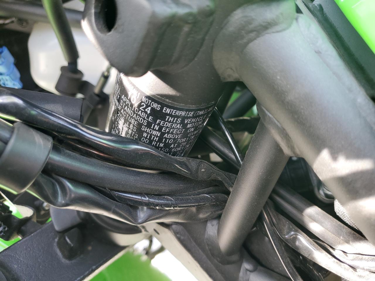 2025 Kawasaki Ex500 A VIN: ML5EXGJ18SDA44466 Lot: 84255595