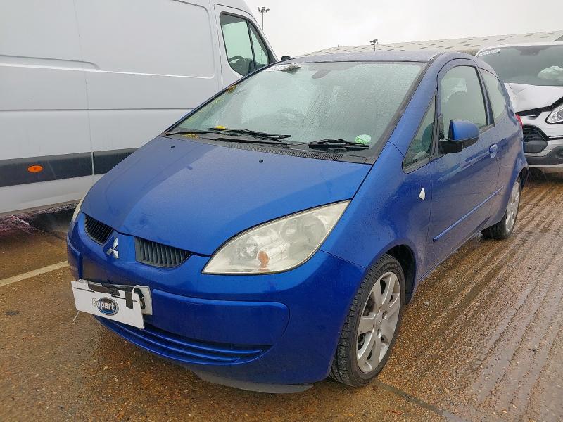 2007 MITSUBISHI COLT BLUE  for sale at Copart SANDWICH