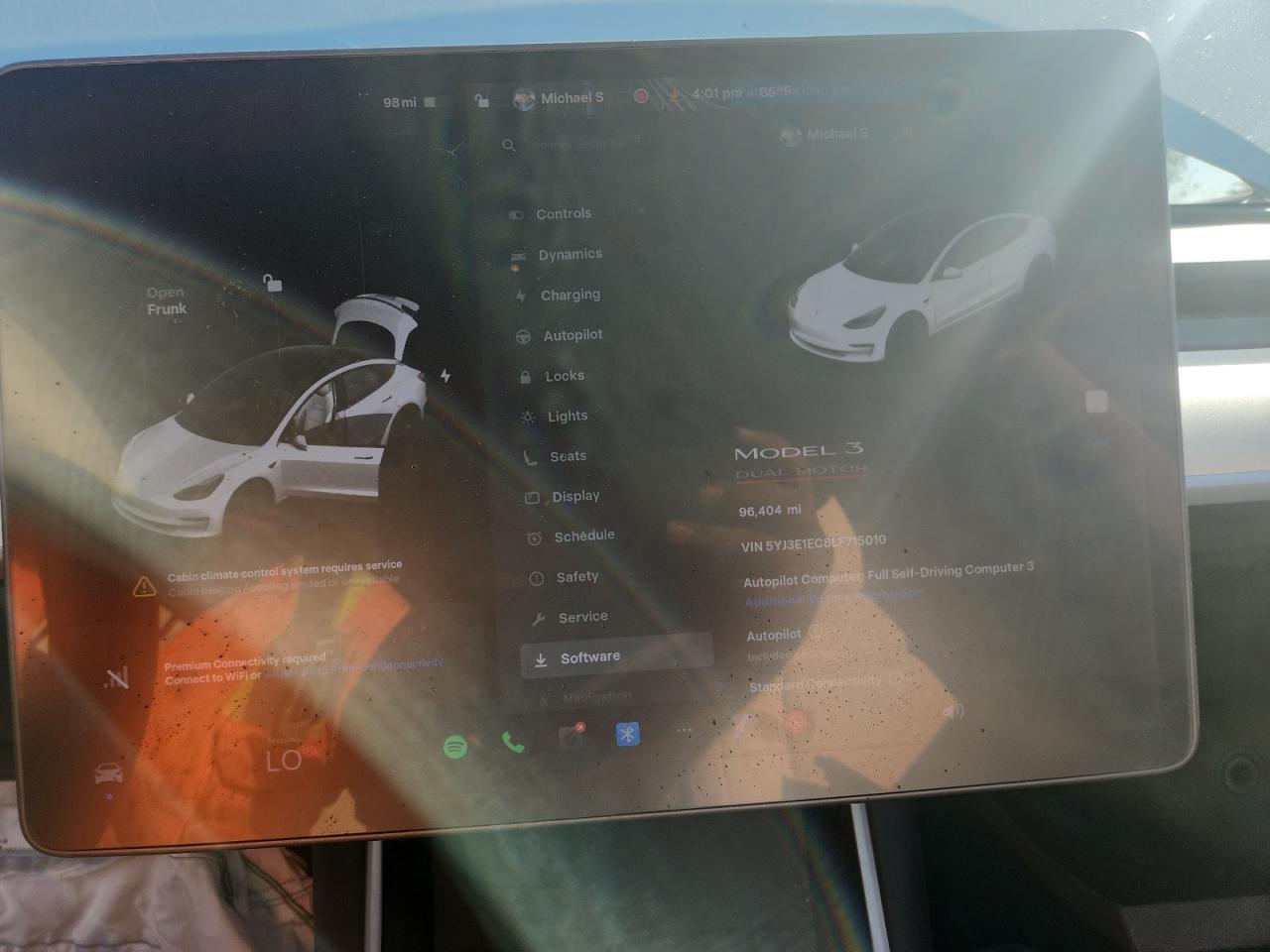 2020 Tesla Model 3 VIN: 5YJ3E1EC8LF715010 Lot: 85925525