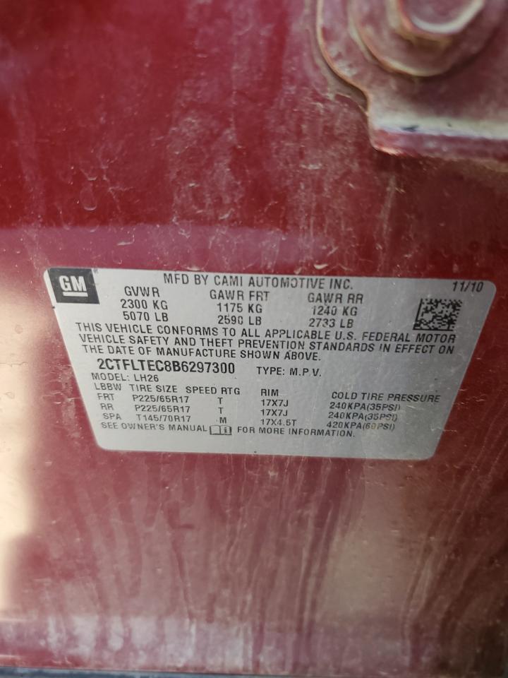 2011 GMC Terrain Sle VIN: 2CTFLTEC8B6297300 Lot: 90407745