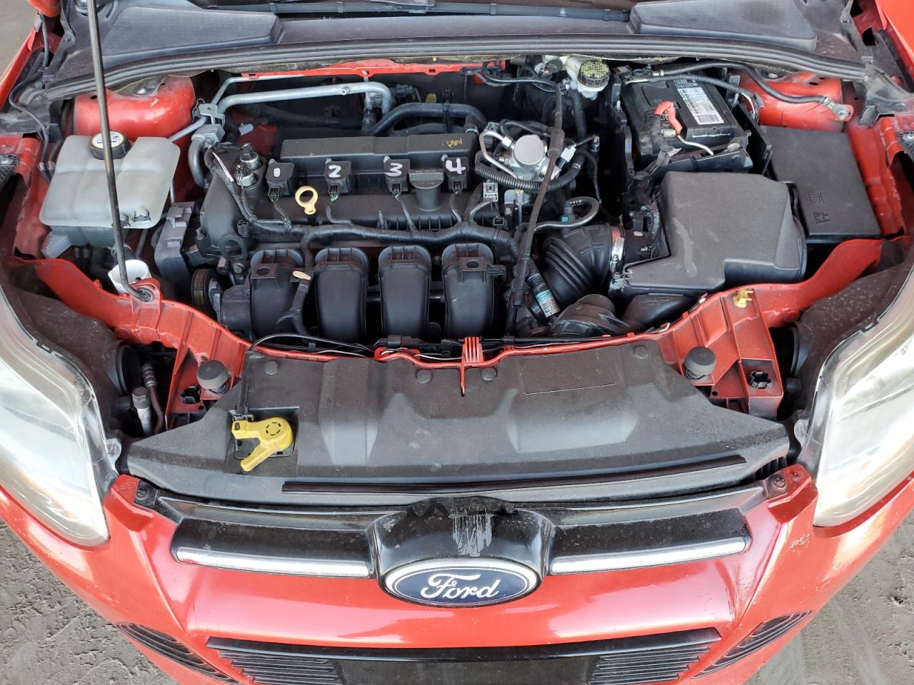 2012 Ford Focus Sel VIN: 1FAHP3M21CL382897 Lot: 85006405