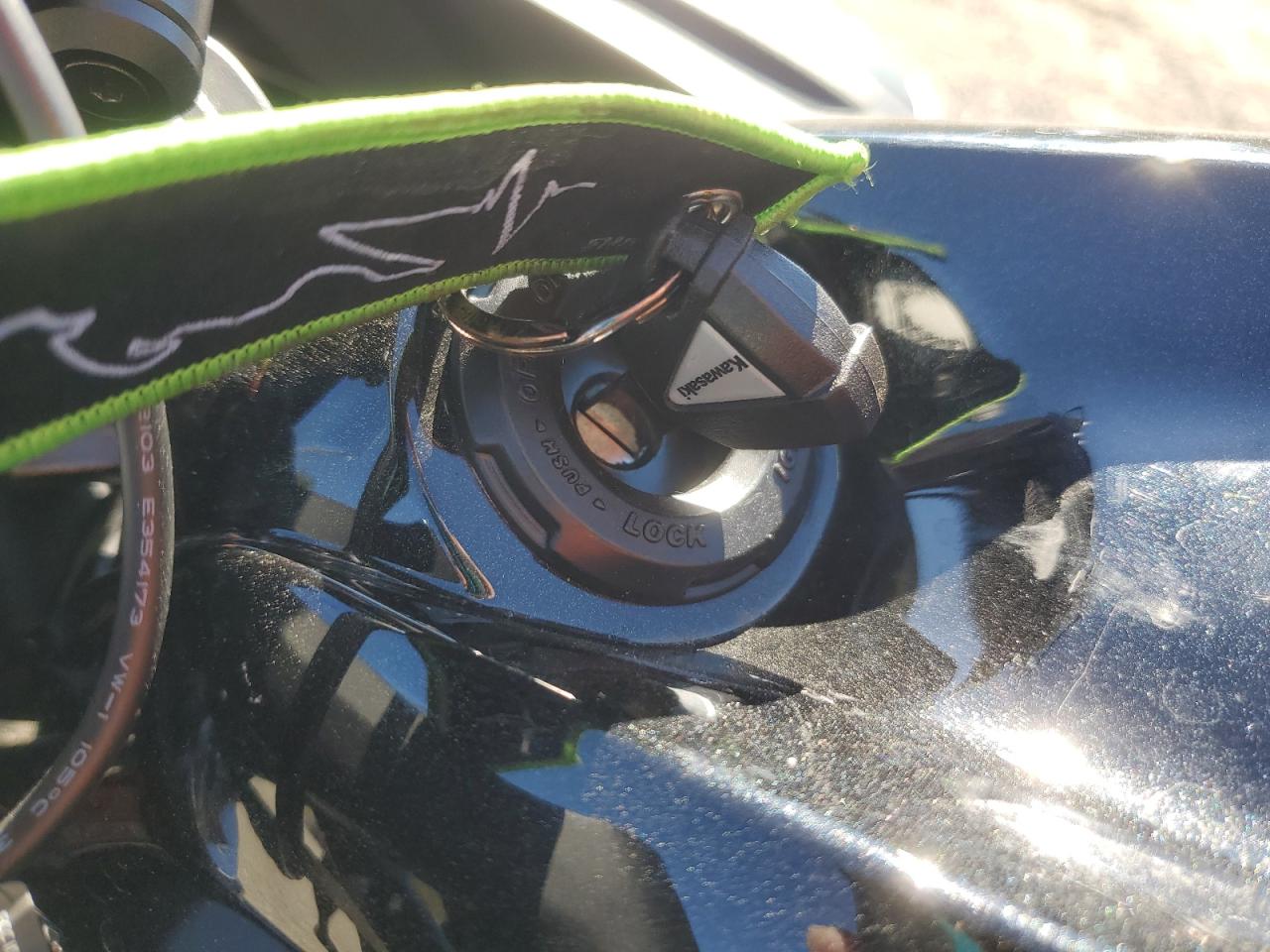 2025 Kawasaki Ex650 P VIN: ML5EXEP13SDAG4972 Lot: 87381465