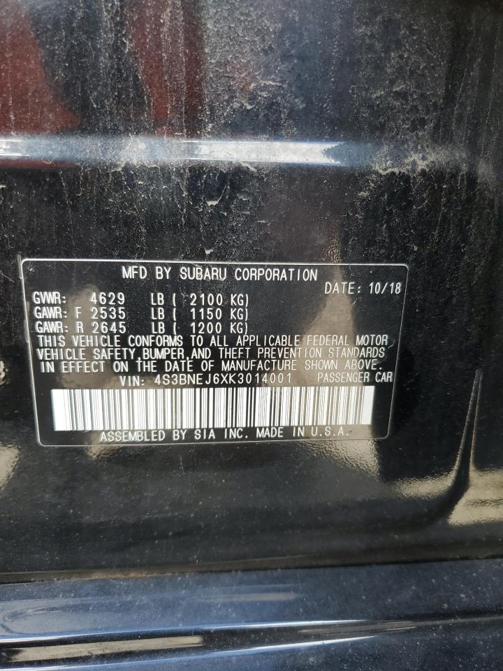 2019 Subaru Legacy 3.6R Limited VIN: 4S3BNEJ6XK3014001 Lot: 85816385