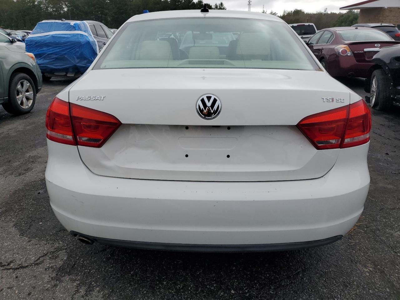 2014 Volkswagen Passat Se VIN: 1VWBT7A30EC031575 Lot: 86528225