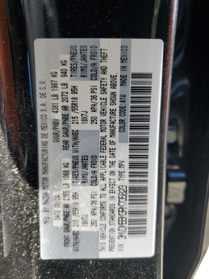 2024 Mazda Cx-30 Select VIN: 3MVDMBBM3RM705823 Lot: 85487265