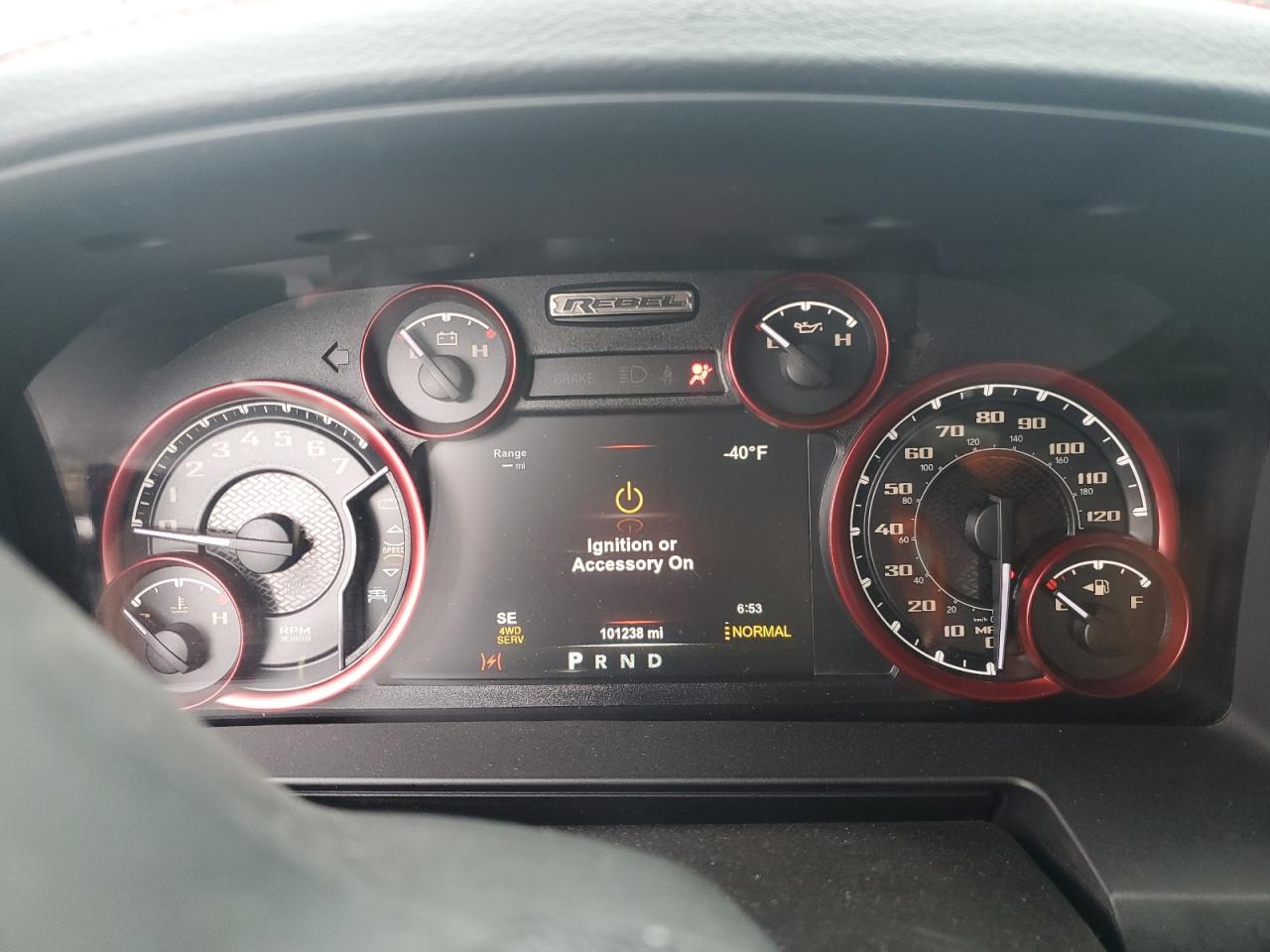 2017 Ram 1500 Rebel VIN: 1C6RR7YT5HS594015 Lot: 84951425