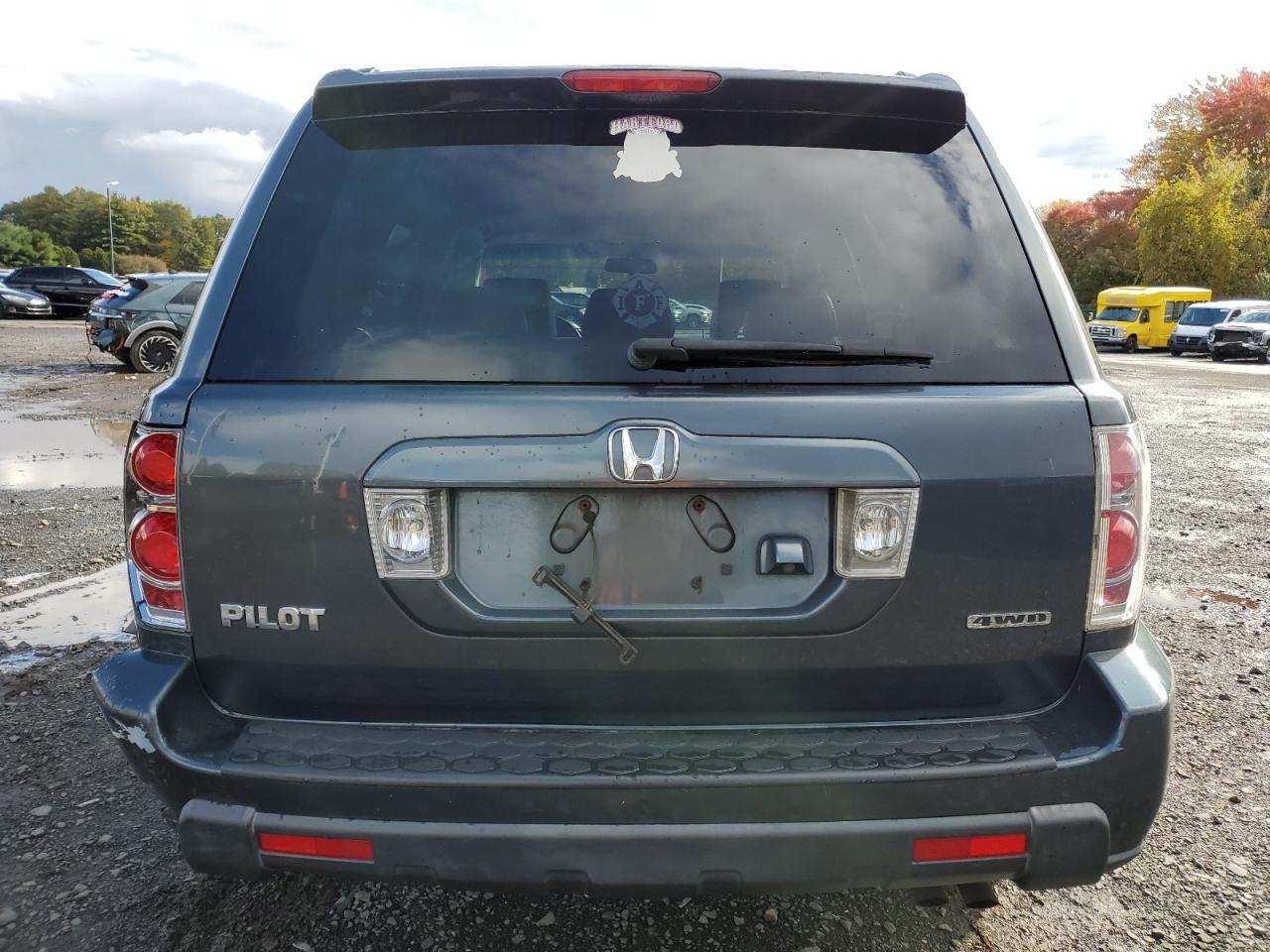 2006 Honda Pilot Ex VIN: 2HKYF18776H515517 Lot: 86972375
