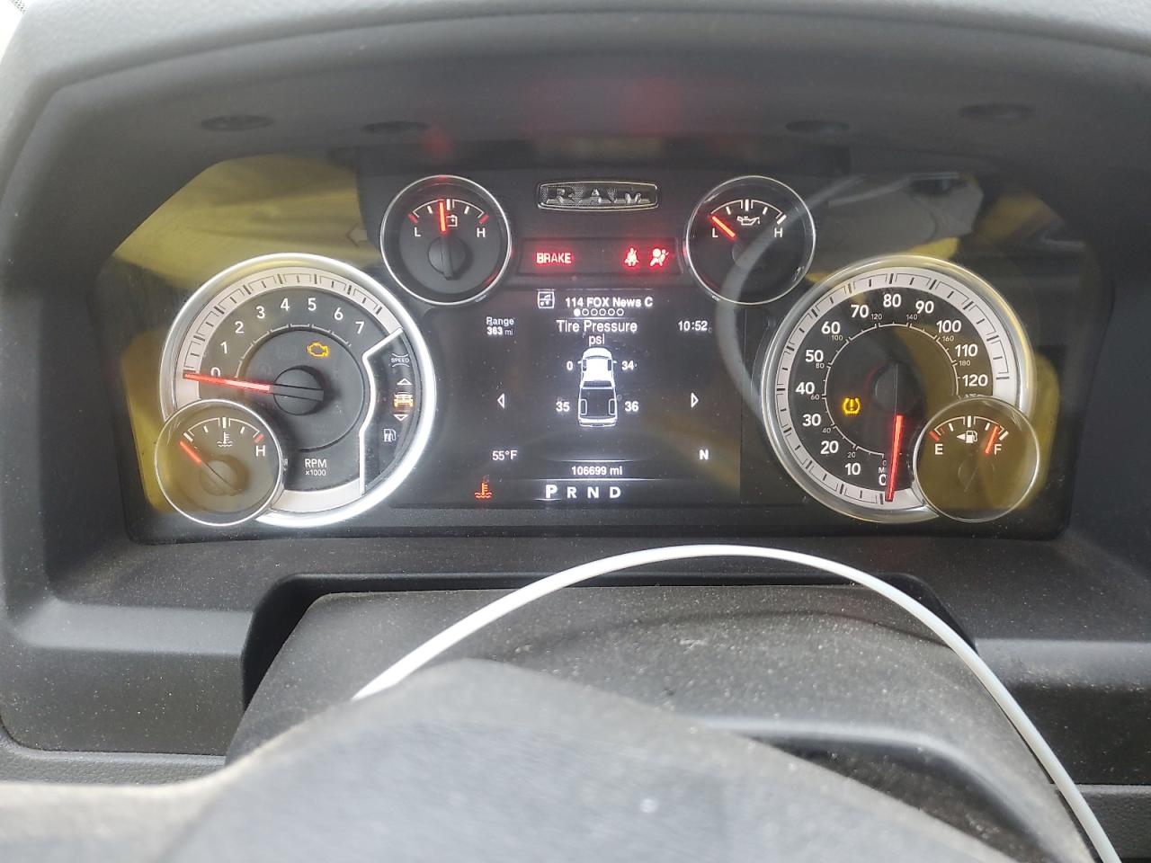 2016 Ram 1500 Slt VIN: 1C6RR6LG7GS361918 Lot: 86089545