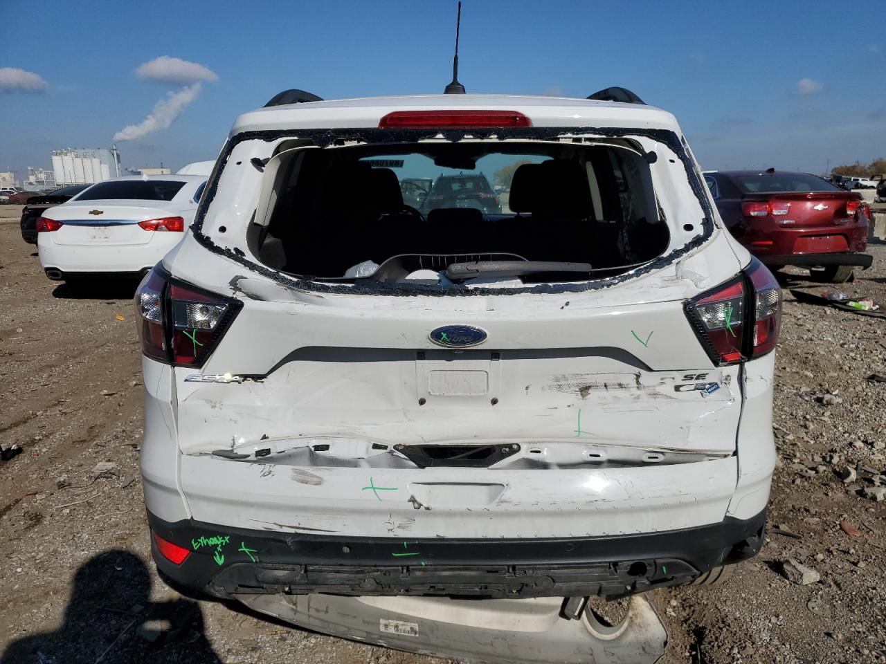 2017 Ford Escape Se VIN: 1FMCU9GD5HUC38909 Lot: 89708665