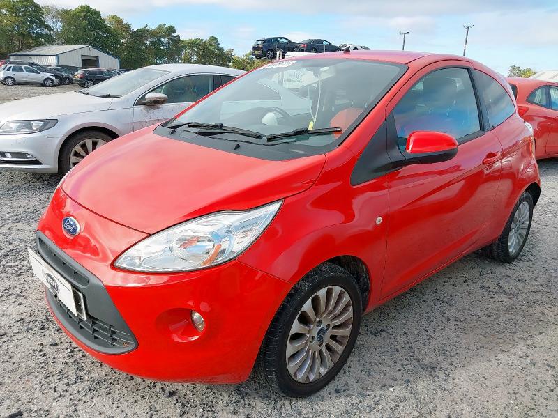 2013 FORD KA ZETEC  for sale at Copart WOLVERHAMPTON
