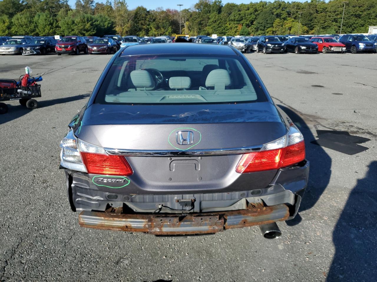 2013 Honda Accord Ex VIN: 1HGCR2F75DA031281 Lot: 81635995