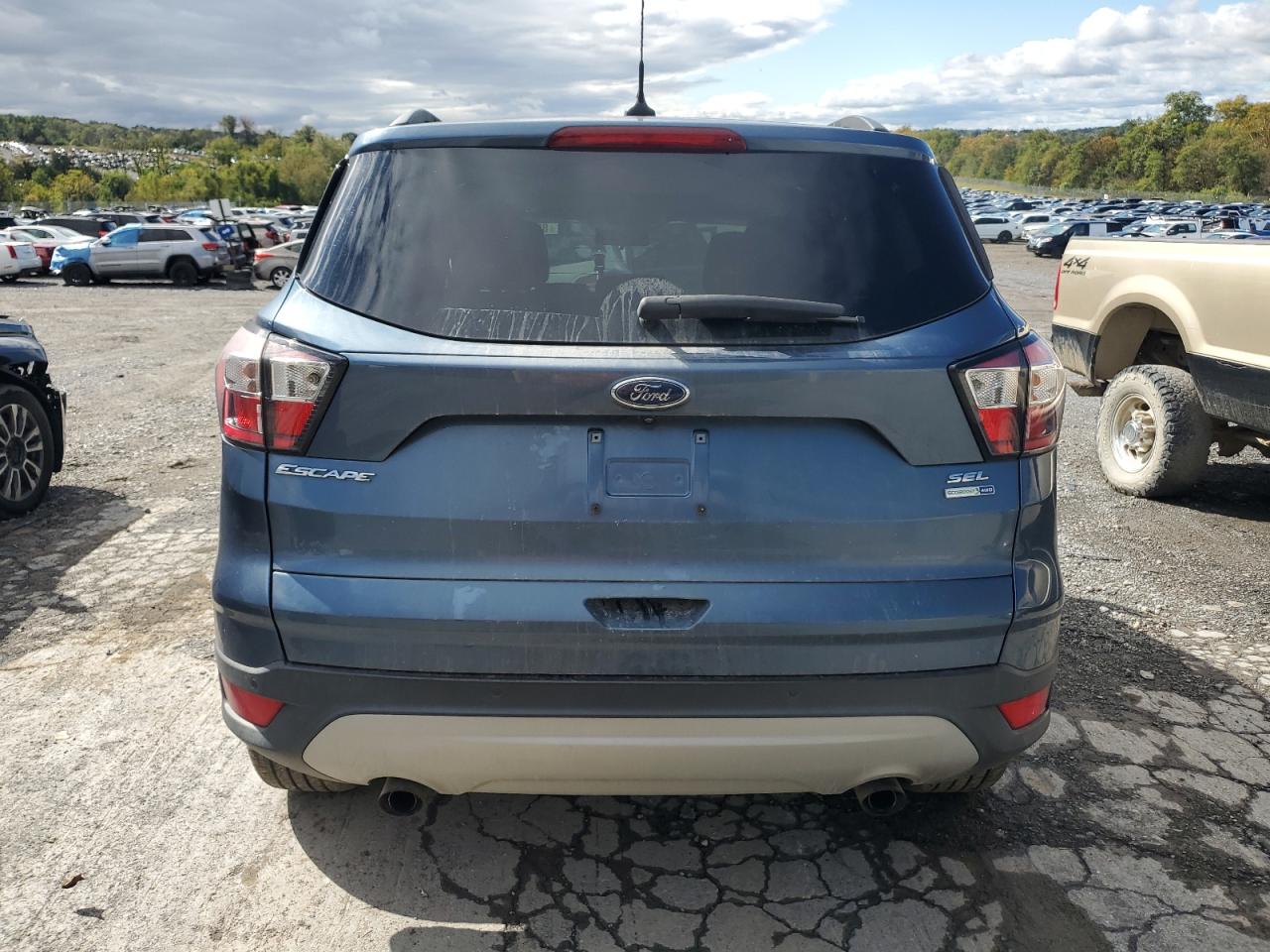 2018 Ford Escape Sel VIN: 1FMCU9HD7JUB98319 Lot: 85529585