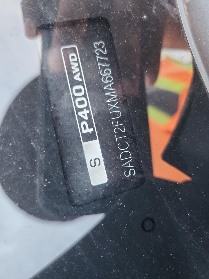 2021 Jaguar F-Pace R-Dynamic S VIN: SADCT2FUXMA667723 Lot: 85119995