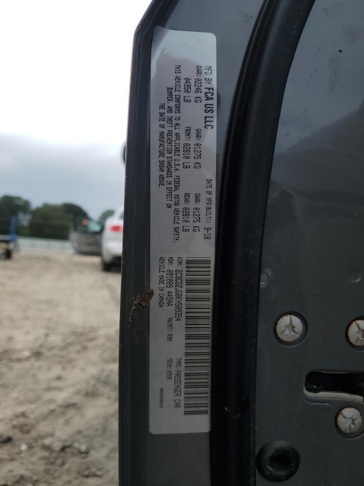 2019 Dodge Challenger Gt VIN: 2C3CDZJG8KH509354 Lot: 82248705