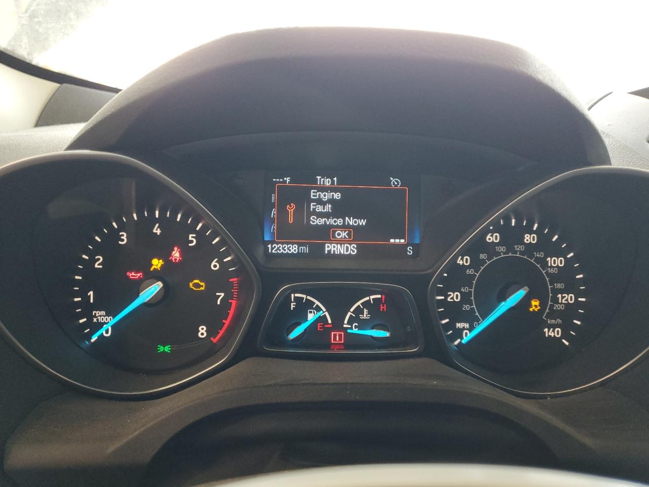 2018 Ford Escape S VIN: 1FMCU0F73JUA27673 Lot: 86707285