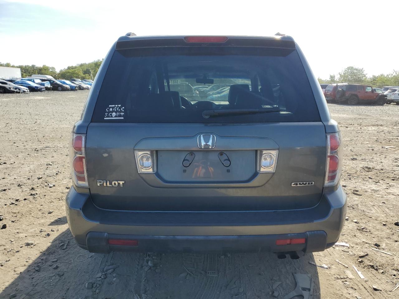 2007 Honda Pilot Exl VIN: 2HKYF18597H536174 Lot: 84874095