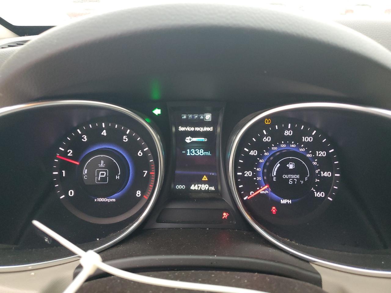 2014 Hyundai Santa Fe Sport VIN: 5XYZU3LA1EG192712 Lot: 86243665