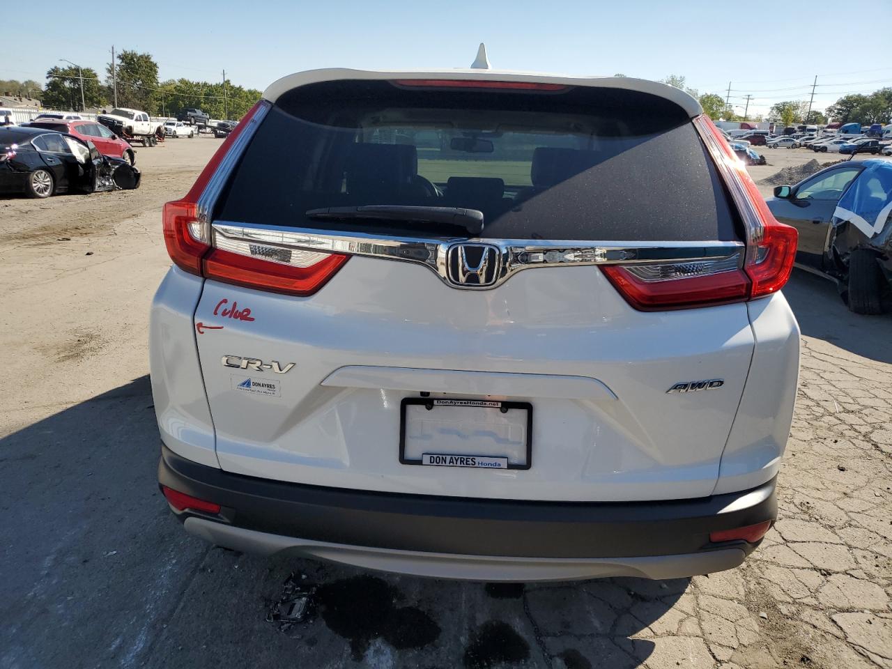 2019 Honda Cr-V Exl VIN: 7FARW2H87KE009525 Lot: 85668875