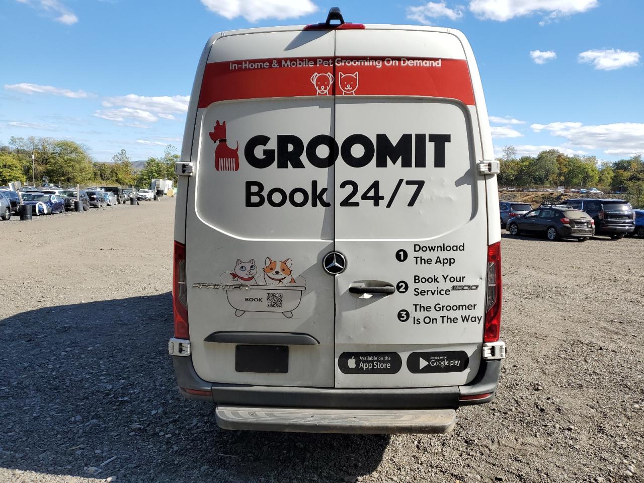 2021 Mercedes-Benz Sprinter 1500 VIN: W1Y70BGY7MT073324 Lot: 86087695