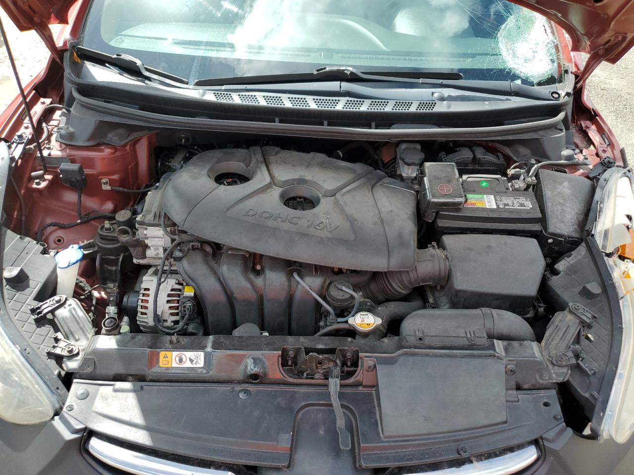 2013 Hyundai Elantra Gls VIN: 5NPDH4AE4DH267789 Lot: 85278915