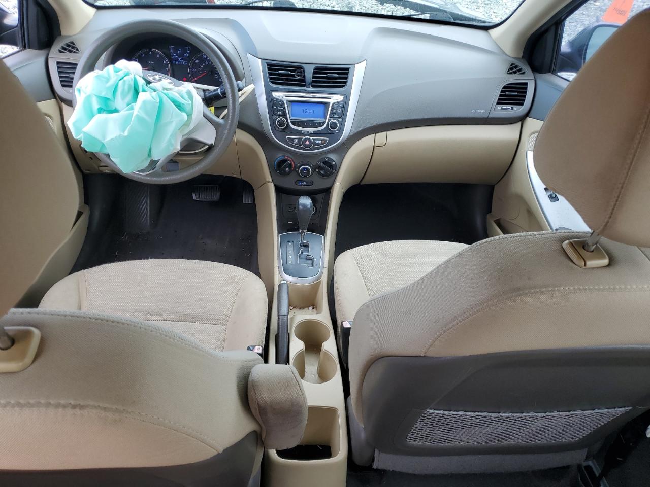 2012 Hyundai Accent Gls VIN: KMHCT4AE4CU206680 Lot: 84883915