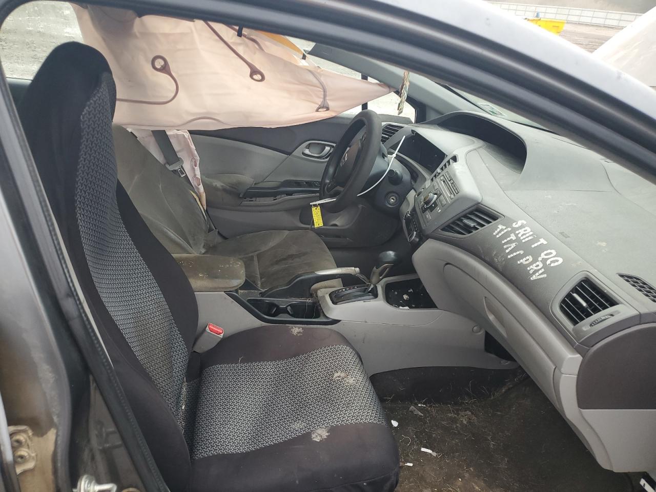 2012 Honda Civic Lx VIN: 2HGFB2F55CH599675 Lot: 85310735