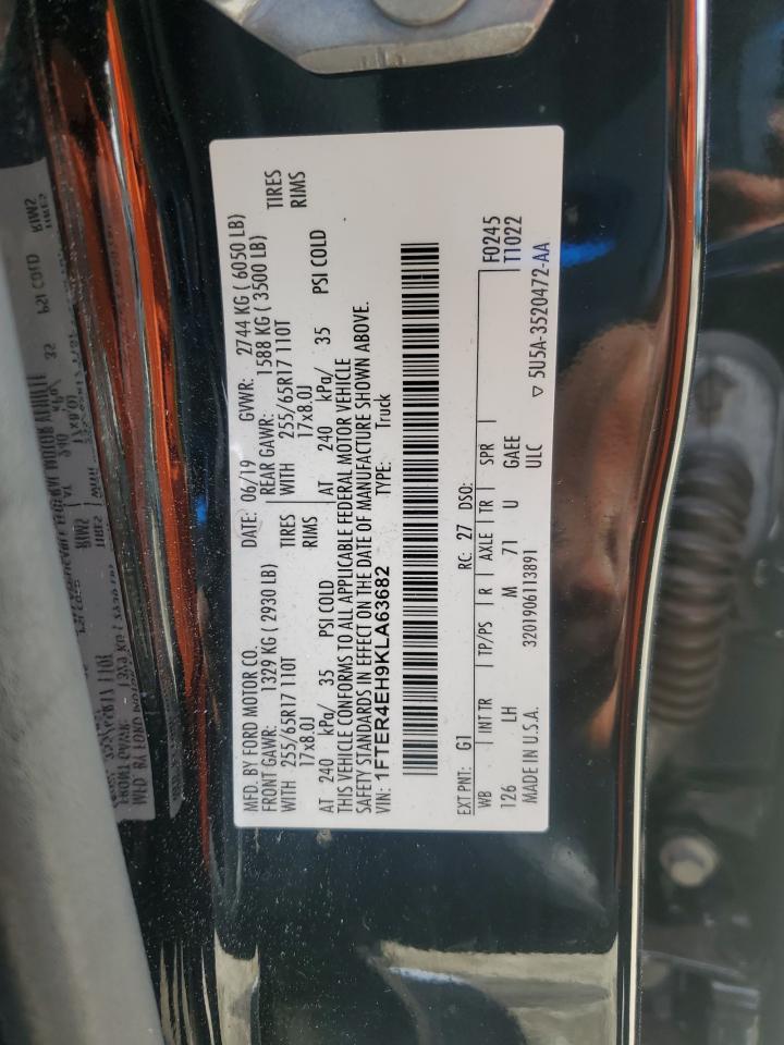 2019 Ford Ranger Xl VIN: 1FTER4EH9KLA63682 Lot: 71768205