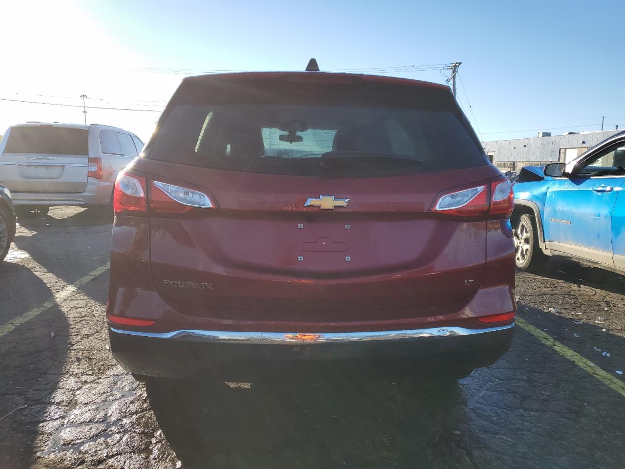 2019 Chevrolet Equinox Lt VIN: 3GNAXKEV8KS561792 Lot: 86107535