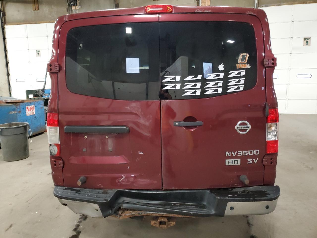 2012 Nissan Nv 3500 S VIN: 5BZBF0AA1CN200892 Lot: 86276595