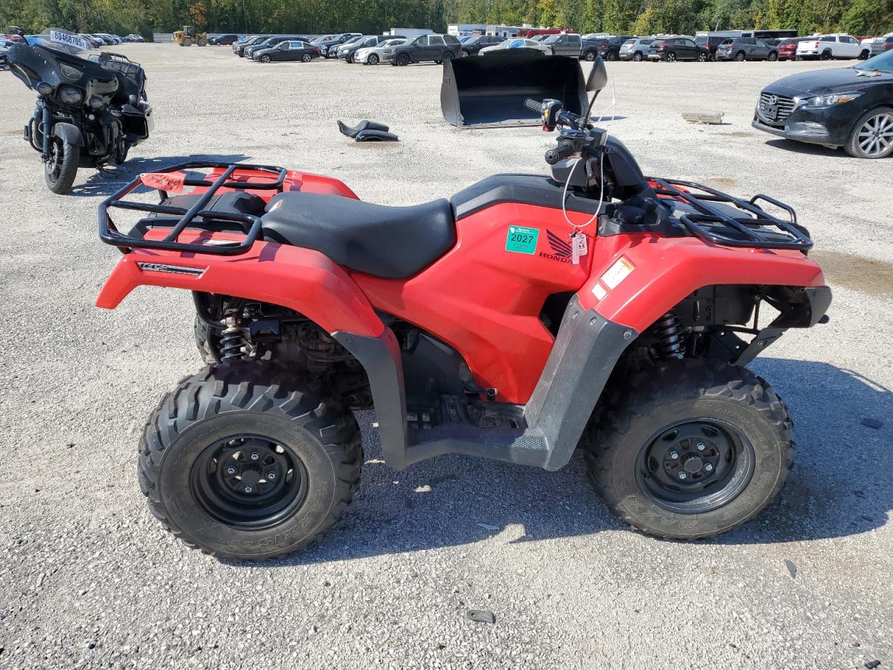 2016 Honda Trx420 Fa VIN: 1HFTE4700G4100376 Lot: 81120285