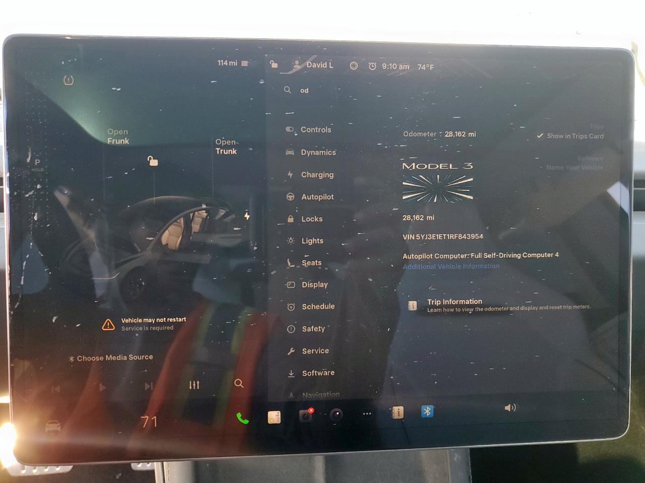 2024 Tesla Model 3 VIN: 5YJ3E1ET1RF843954 Lot: 82230655