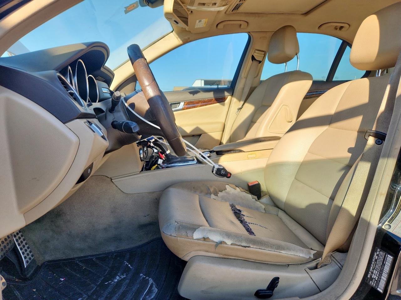 2012 Mercedes-Benz C 250 VIN: WDDGF4HB3CR225061 Lot: 86171855