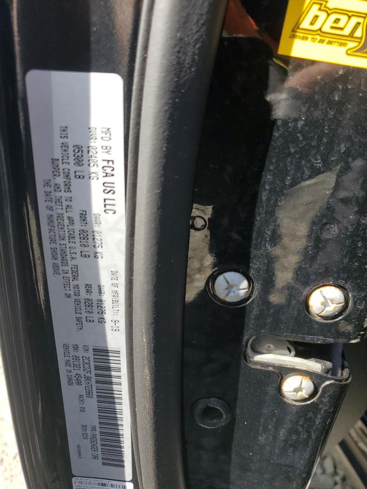 2019 Dodge Challenger R/T Scat Pack VIN: 2C3CDZFJ8KH722860 Lot: 86159545