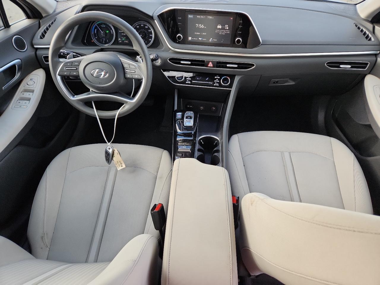 2021 Hyundai Sonata Hybrid VIN: KMHL24JJ6MA030492 Lot: 84024805