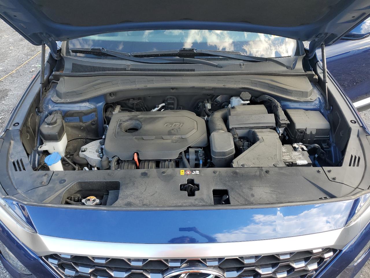 2020 Hyundai Santa Fe Sel VIN: 5NMS3CAD3LH264126 Lot: 85492335