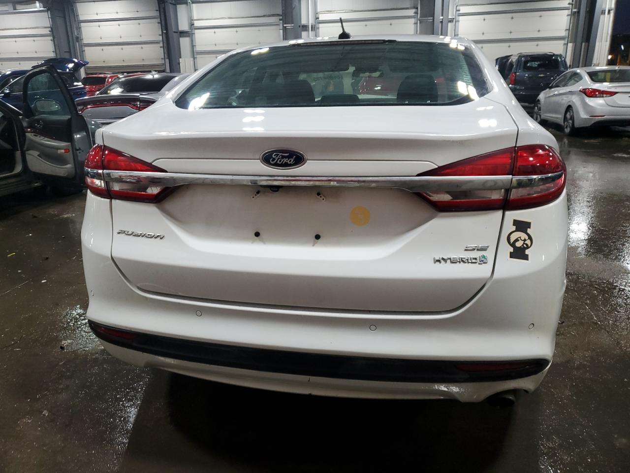 2018 Ford Fusion Se Hybrid VIN: 3FA6P0LU3JR161406 Lot: 86898735