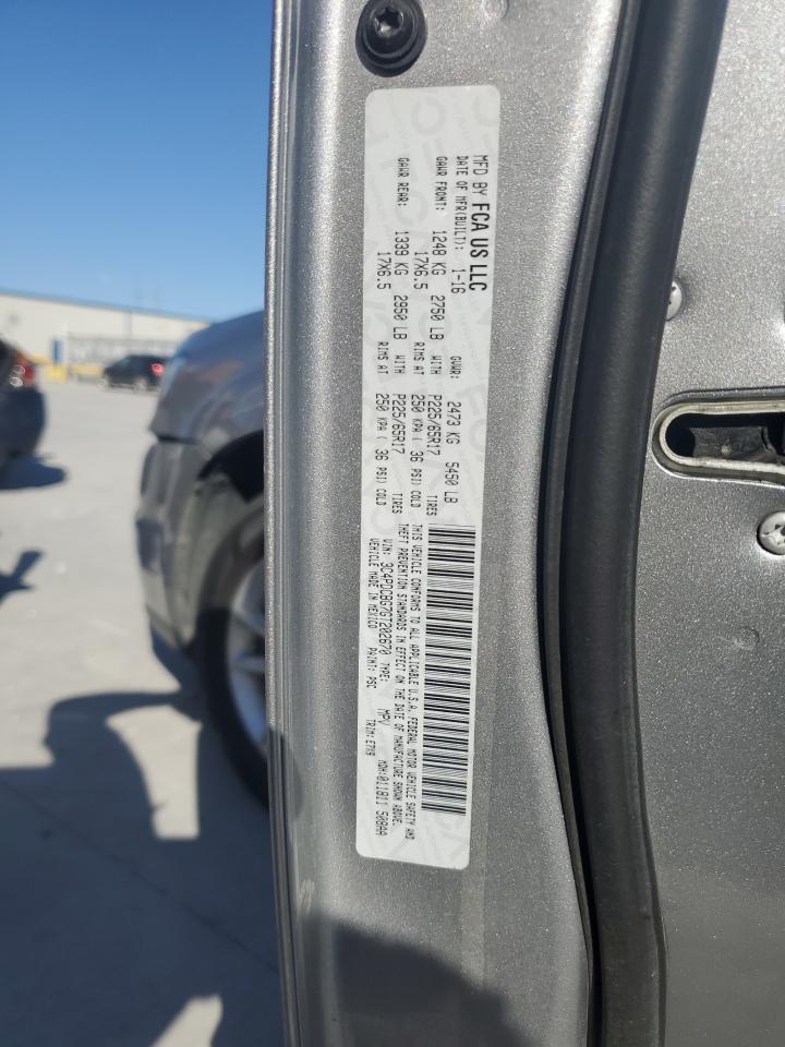 2016 Dodge Journey Sxt VIN: 3C4PDCBG7GT202670 Lot: 82617005